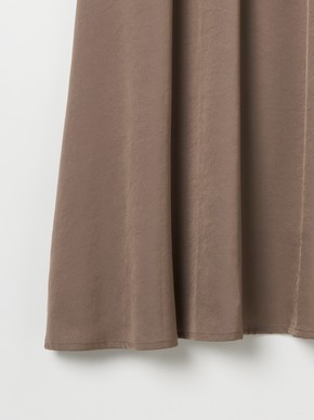 Silky twill narrow skirt 詳細画像