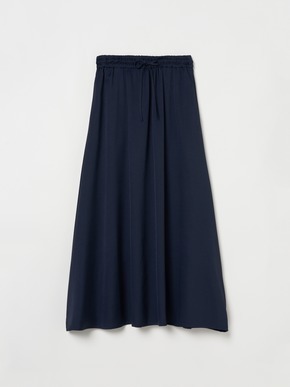 Silky twill narrow skirt 詳細画像