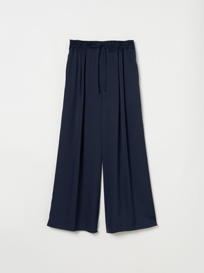 Silky twill semi wide pants 詳細画像