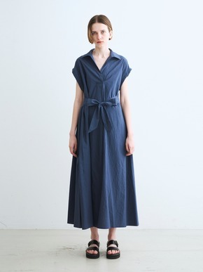 Cotton typewriter ribbon dress 詳細画像