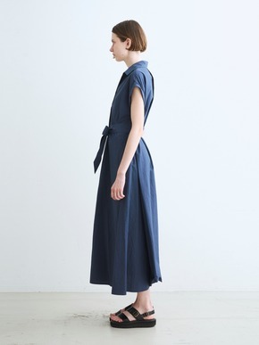 Cotton typewriter ribbon dress 詳細画像