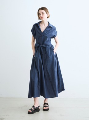 Cotton typewriter ribbon dress 詳細画像