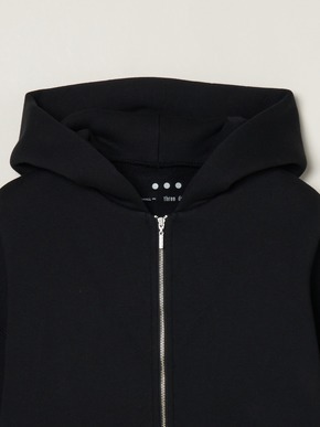 Sleek terry zipup hoody 詳細画像