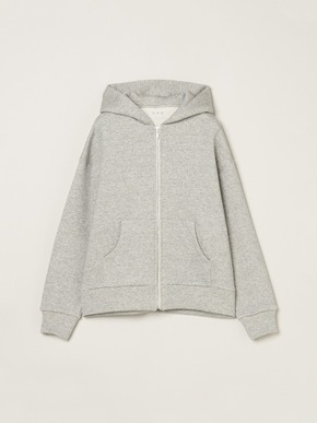 Sleek terry zipup hoody 詳細画像