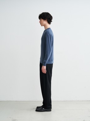 Men's souffle cotton crew neck 詳細画像