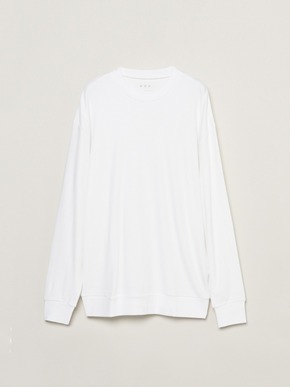 Men's souffle cotton crew neck 詳細画像