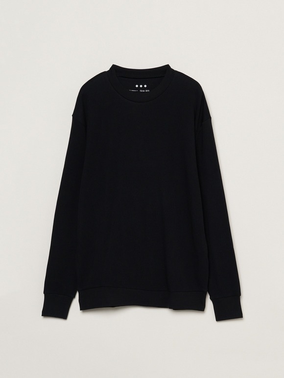 Men's souffle cotton crew neck