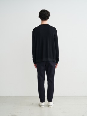 Men's souffle cotton cardigan 詳細画像