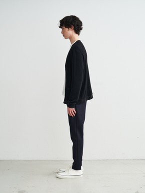 Men's souffle cotton cardigan 詳細画像