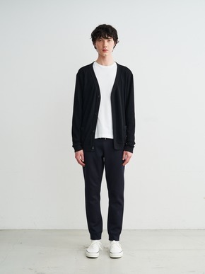 Men's souffle cotton cardigan 詳細画像