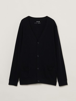 Men's souffle cotton cardigan 詳細画像