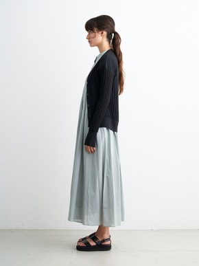 Sheer pleats cardigan 詳細画像