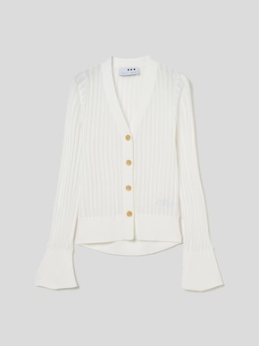 Sheer pleats cardigan 詳細画像