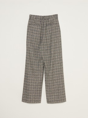 Cotton tweed semi wide pants 詳細画像