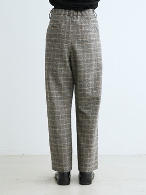 Cotton tweed semi wide pants 詳細画像