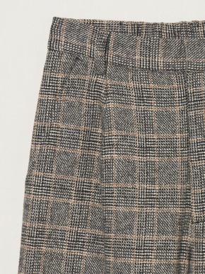 Cotton tweed semi wide pants 詳細画像