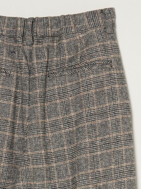 Cotton tweed semi wide pants 詳細画像