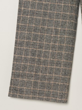 Cotton tweed semi wide pants 詳細画像