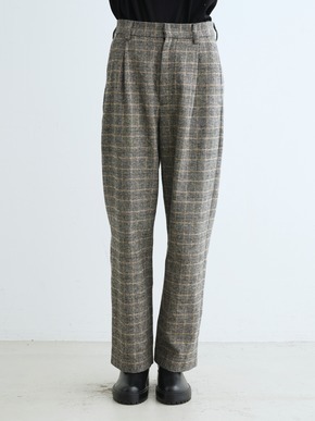 Cotton tweed semi wide pants 詳細画像