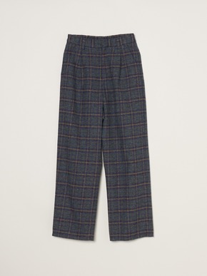 Cotton tweed semi wide pants 詳細画像