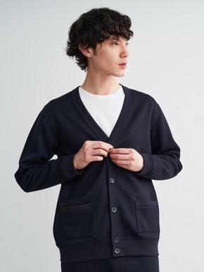 Men's cardboard sweat cardigam 詳細画像