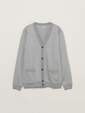 Men's cardboard sweat cardigam 詳細画像