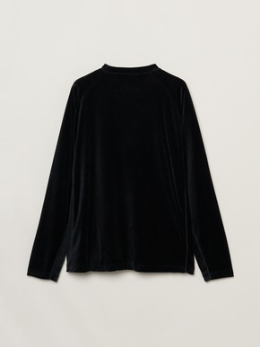 Men's cotton velour l/s t-shirt 詳細画像