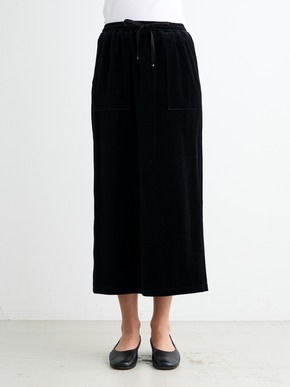 Cotton velour pencil skirt 詳細画像