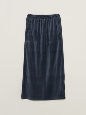 Cotton velour pencil skirt 詳細画像