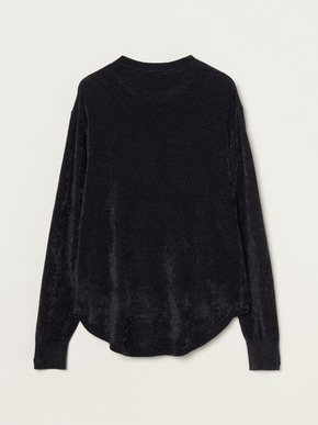 Velour sweater pullover 詳細画像