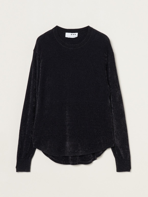 Velour sweater pullover