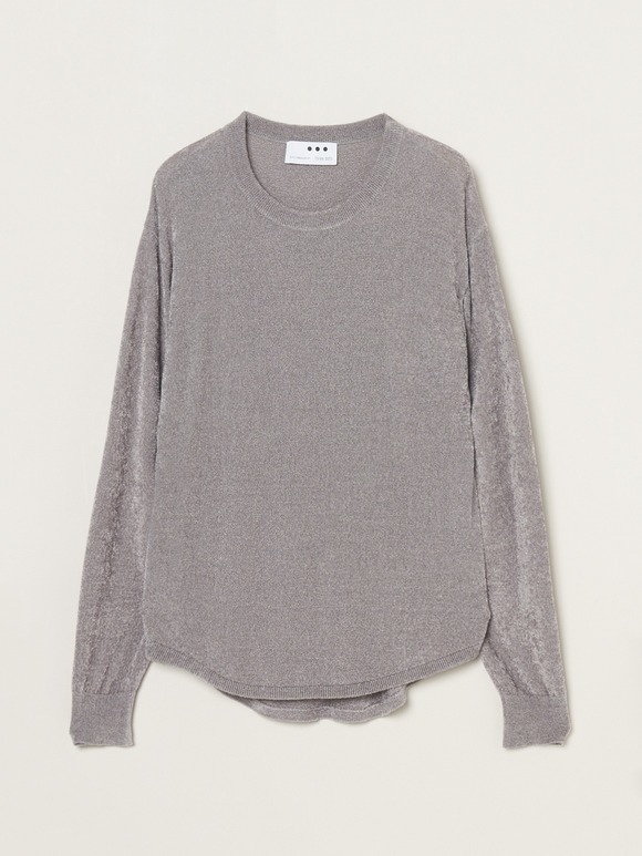 Velour sweater pullover