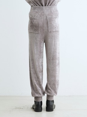 Velour sweater jogger pants 詳細画像