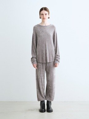 Velour sweater jogger pants 詳細画像