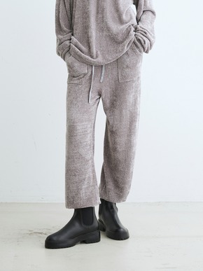 Velour sweater jogger pants 詳細画像