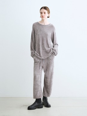 Velour sweater jogger pants 詳細画像