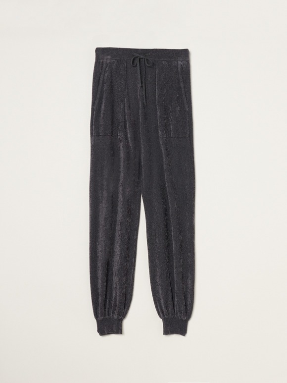 Velour sweater jogger pants