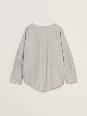 Wooly jersey cocoon pullover 詳細画像