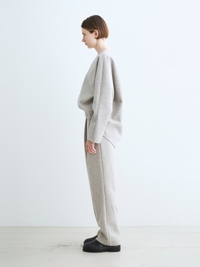 Wooly jersey cocoon pullover 詳細画像