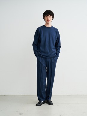 Men's wool pique jersey l/s T-shirt 詳細画像