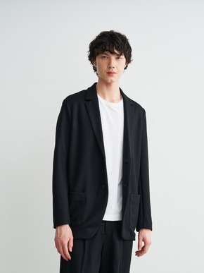 Men's wool pique jersey jacket 詳細画像