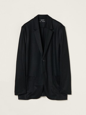 Men's wool pique jersey jacket 詳細画像