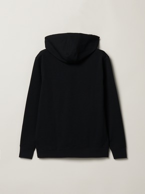 Men's high gauge cardboard halfzip hoody 詳細画像