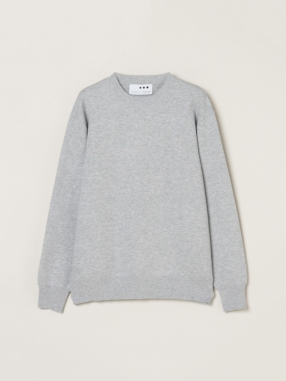 Power smooth knit crew neck