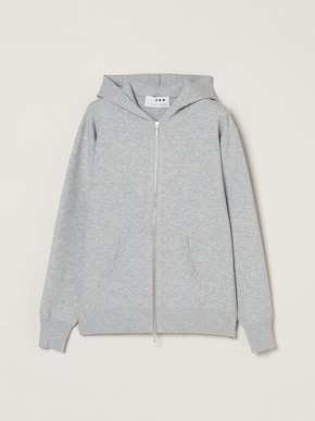 Power smooth knit zipup hoody 詳細画像