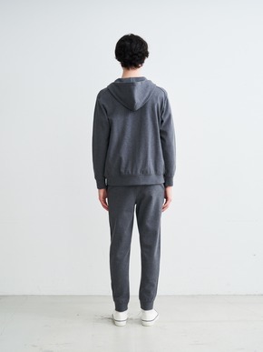 Men's stretch ponte zip hoody 詳細画像