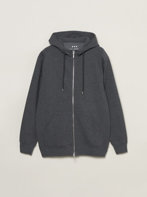 Men's stretch ponte zip hoody 詳細画像