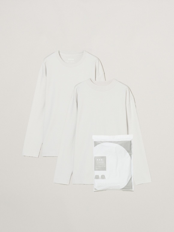 2pack tee crew tee/mock neck tee