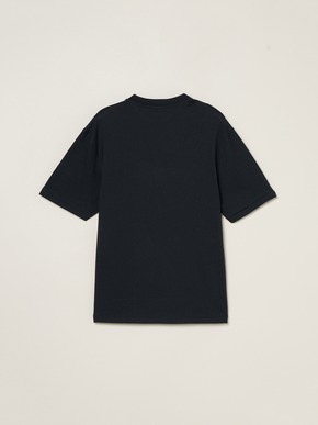 Men's cotton silk t-shirt 詳細画像