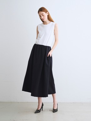 C-dress scuba tuck flair skirt 詳細画像